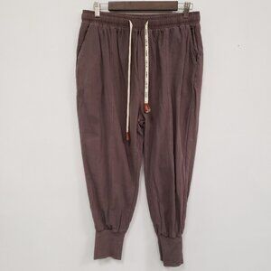 Kidoriman Men Streetwear Gelyu Harem Pants Size XXL Brown Comfort Lounge Hipster